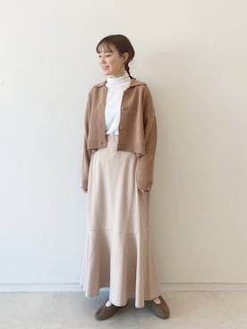 あべさん（レディース・156cm）の冬コーディネート