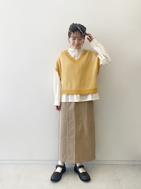 あべさん（レディース・156cm）の春コーディネート