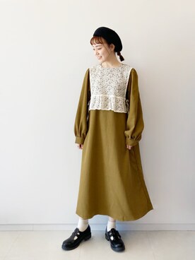 あべさん（レディース・156cm）の秋コーディネート