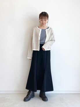 あべさん（レディース・156cm）の冬コーディネート