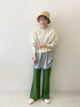 あべさん（レディース・156cm）の春コーディネート