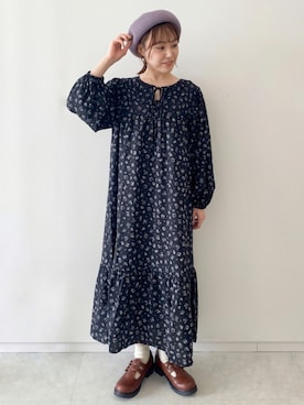 あべさん（レディース・156cm）の秋コーディネート