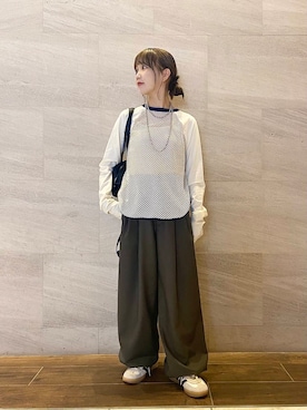 mikaさん（レディース・154cm）の秋コーディネート