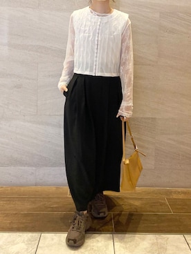 mikaさん（レディース・154cm）の春コーディネート