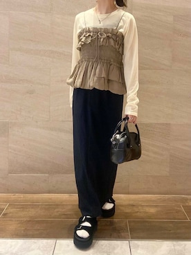 mikaさん(レディース・154cm)の春コーディネート