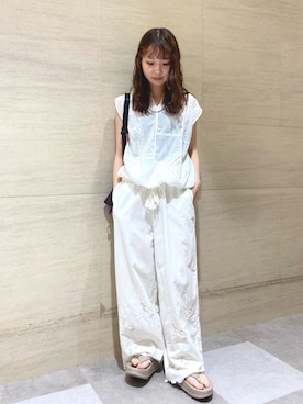 mikaさん（レディース・154cm）の夏コーディネート