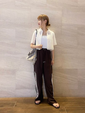 mikaさん（レディース・154cm）の夏コーディネート