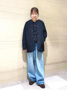 mikaさん（レディース・154cm）の冬コーディネート