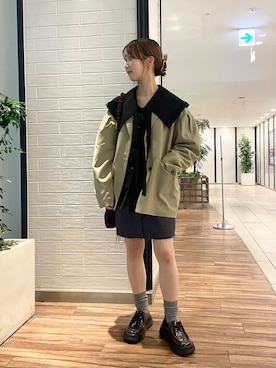 mikaさん（レディース・154cm）の秋コーディネート