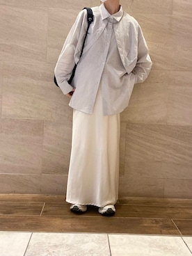 mikaさん（レディース・154cm）の冬コーディネート