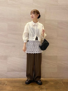 mikaさん（レディース・154cm）の冬コーディネート