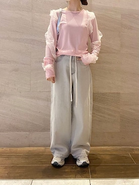 mikaさん（レディース・154cm）の冬コーディネート