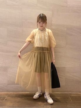 mikaさん(レディース・154cm)の夏コーディネート