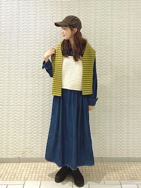 mikaさん（レディース・154cm）の秋コーディネート