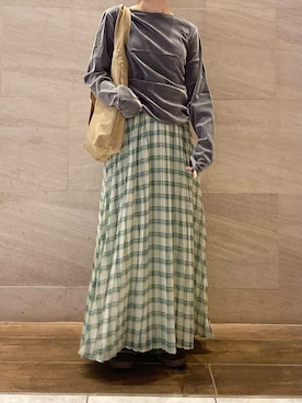 mikaさん(レディース・154cm)の春コーディネート