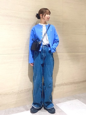 mikaさん（レディース・154cm）の春コーディネート