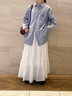 mikaさん（レディース・154cm）の冬コーディネート