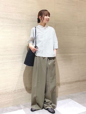 mikaさん（レディース・154cm）の春コーディネート