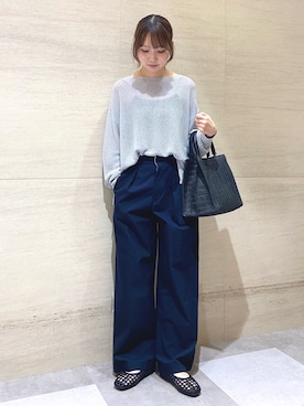 mikaさん（レディース・154cm）の春コーディネート