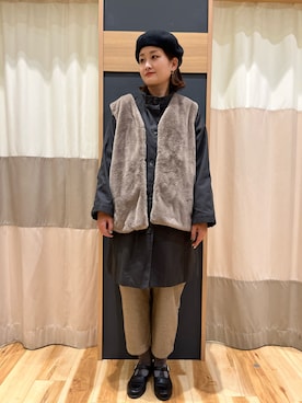 「SM2（エスエムツー）のアイテム（ジャケット/アウター）」を使った、rei..naさん（レディース・164cm）の秋コーディネート