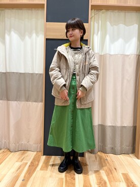 「SM2（エスエムツー）のアイテム（ジャケット/アウター）」を使った、rei..naさん（レディース・164cm）の秋コーディネート