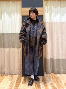 「SM2（エスエムツー）のアイテム（ジャケット/アウター）」を使った、rei..naさん（レディース・164cm）の秋コーディネート