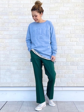 えりー👻さん（レディース・173cm）の秋コーディネート