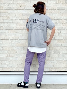 「RAG MACHINE（ラグマシーン）のアイテム（トップス）」を使った、えりー👻さん（レディース・173cm）の夏コーディネート