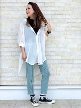 えりー👻さん（レディース・173cm）の夏コーディネート