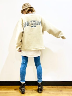 えりー👻さん（レディース・173cm）の冬コーディネート