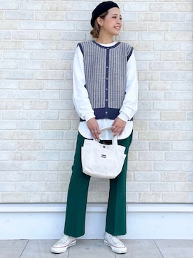 えりー👻さん（レディース・173cm）の秋コーディネート