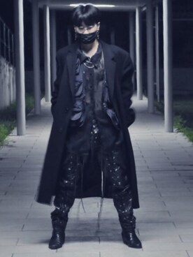 「no brand（ノーブランド）のアイテム（ダウンジャケット/コート）」を使った、iceman114514さん（メンズ・170cm）の秋コーディネート