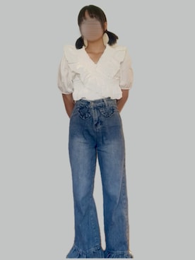 「SHEENA（シーナ）のアイテム」を使った、⸜🌻⸝‍*ゆ.⸜🌷︎⸝‍さん（レディース・150cm）の夏コーディネート