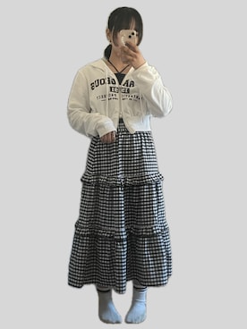 「Honeys（ハニーズ）のアイテム（キャミソール）」を使った、⸜🌻⸝‍*ゆ.⸜🌷︎⸝‍さん（レディース・150cm）の春コーディネート