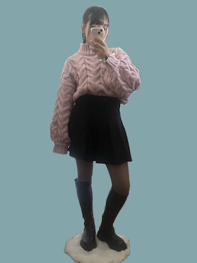 「PRIVATE  BEACH（プライベートビーチ）のアイテム」を使った、*深月.さん（レディース・150cm）の冬コーディネート