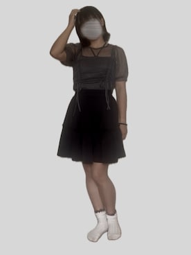 「アイテム（その他トップス）」を使った、⸜🌻⸝‍*ゆ.⸜🌷︎⸝‍さん（レディース・150cm）の夏コーディネート