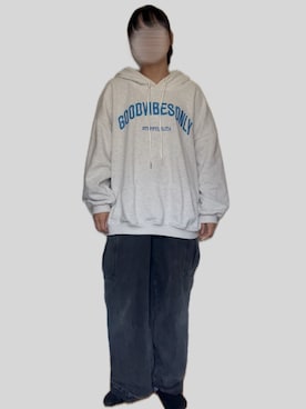 「アイテム（パーカー）」を使った、⸜🌻⸝‍*ゆ.⸜🌷︎⸝‍さん（レディース・150cm）の秋コーディネート