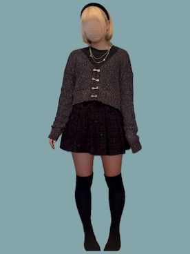 「PHILLY（フィリー）のアイテム」を使った、⸜🌻⸝‍*ゆ.⸜🌷︎⸝‍さん（レディース・150cm）の冬コーディネート