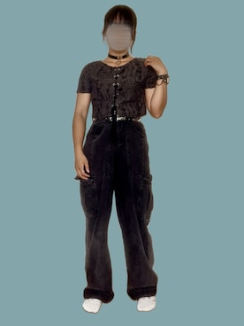 「LUDIC PARK（ルディックパーク）のアイテム」を使った、*深月.さん（レディース・150cm）の夏コーディネート