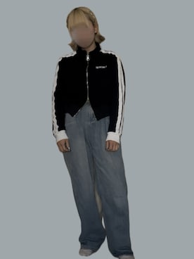 「アイテム（ジャージ）」を使った、⸜🌻⸝‍*ゆ.⸜🌷︎⸝‍さん（レディース・150cm）の冬コーディネート