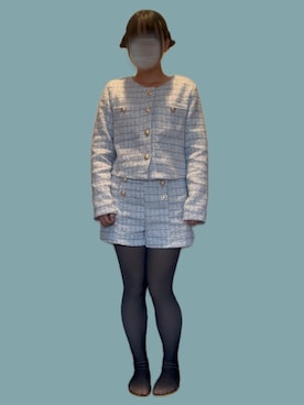 「アイテム（セットアップ）」を使った、⸜🌻⸝‍*ゆ.⸜🌷︎⸝‍さん（レディース・150cm）の秋コーディネート