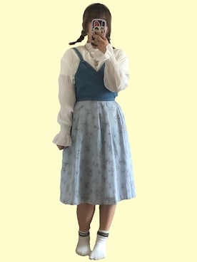 「Loueme（ルエム）のアイテム」を使った、⸜🌻⸝‍*ゆ.⸜🌷︎⸝‍さん（骨格ウェーブ・レディース・150cm）の秋コーディネート