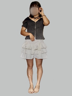 「SPINNS(スピンズ)のアイテム」を使った、⸜🌻⸝*ゆ.⸜🌷︎⸝さん(骨格ウェーブ・レディース・150cm)の夏コーディネート