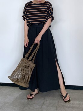 hanaさん（レディース・160cm）の夏コーディネート