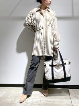 「ヤヌーク」｜hanaさん（レディース・160cm）の秋コーディネート