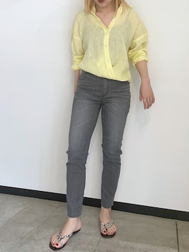 「ヤヌーク」｜hanaさん（レディース・160cm）の春コーディネート