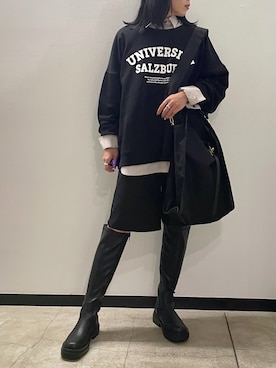 hanaさん（レディース・160cm）の秋コーディネート