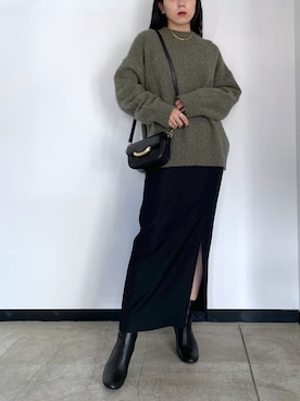 hanaさん（レディース・160cm）の冬コーディネート