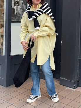 hanaさん（レディース・160cm）の冬コーディネート