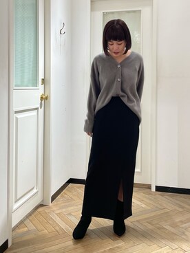hanaさん(レディース・160cm)の冬コーディネート
